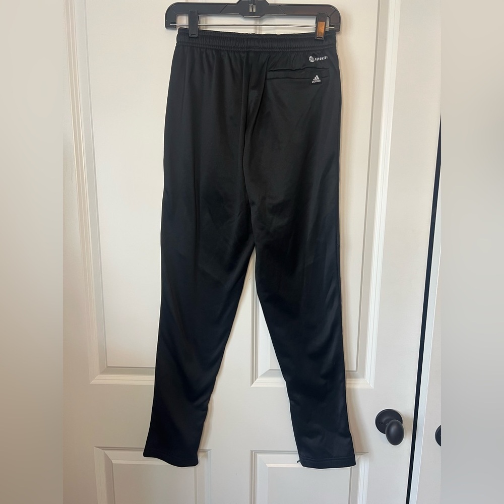 adidas Black Performance Joggers with White Logo - Picture 6 of 8